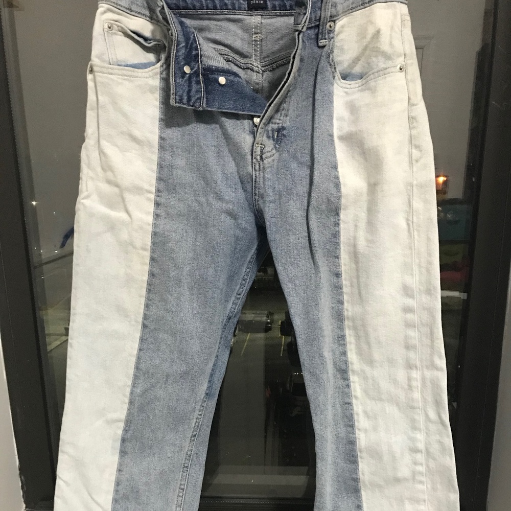 Multi-color jeans